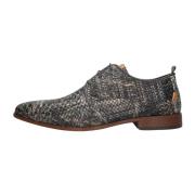 Heren Stijlvolle Snakeprint Leren Schoenen Rehab , Multicolor , Heren