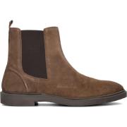 Heren Chelsea Boots van Suède Stefano Lauran , Brown , Heren