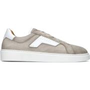 Heren Sneakers Suède Stijlvolle Look Magnanni , Beige , Heren