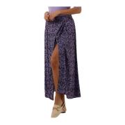 Chesli Md Print Rok Paars Modström , Multicolor , Dames