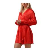 Dames Jurken Est’journee Dress Bambu Est'Seven , Red , Dames