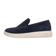 Navy Suède Loafer Stijl Australian , Blue , Heren