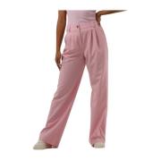 Anker Wide Pants Modström , Pink , Dames