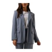 Anker Blazer Blauw Modström , Blue , Dames