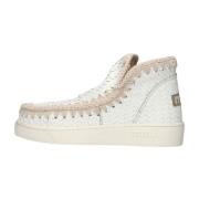 Eskimo Sneaker Hoge Sneakers Mou , White , Dames