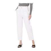 Dames Ease Dylan Mom Jeans 7 For All Mankind , White , Dames