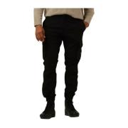 Heren Skinny Gewassen Cargo Broek Calvin Klein , Black , Heren