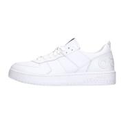 Witte Retro Sneaker Kilian Tenn Hugo Boss , White , Heren