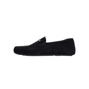 Blauwe Suède Loafers Noel_mocc Hugo Boss , Blue , Heren