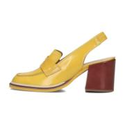 Gele Elegante Slingbacks 32578 Pertini , Yellow , Dames