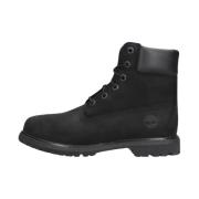 Zwarte Premium Veterschoenen Timberland , Black , Dames