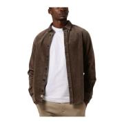 Corduroy Shirt Heren Bruin Anerkjendt , Brown , Heren