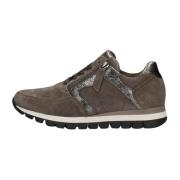 Taupe Lage Sneaker 438 Gabor , Brown , Dames