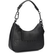 Zwarte Leren Schoudertas Bprime Steve Madden , Black , Dames