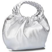 Chique Zilveren Handtas Unisa , Gray , Dames