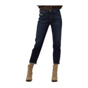 Slim Fit Blauwe Jeans 2004 Diesel , Blue , Dames