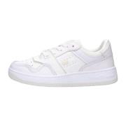 Witte Lage Top Sneaker Cupsole Tommy Jeans , Multicolor , Dames