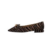 Zebra Print Loafers Pedro Miralles , Multicolor , Dames