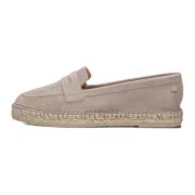 Taupe Espadrilles met Loafer Accenten Fred De La Bretoniere , Beige , ...