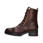 Stijlvolle Cognac Veterboots Gabor , Brown , Dames