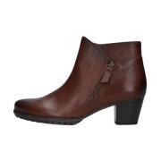 Stijlvolle Cognac Enkellaarsjes Gabor , Brown , Dames