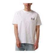 Bloemen T-shirt Tommy Jeans , White , Heren
