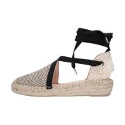 Zwarte Espadrilles met Jute Zool Fred De La Bretoniere , Multicolor , ...