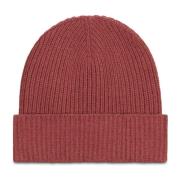 Kasjmier Beanie met Omslag Zanieri , Brown , Heren