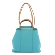 Pre-owned Canvas handbags Hermès Vintage , Blue , Dames