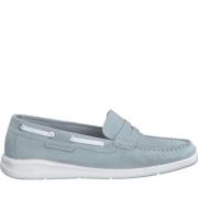 Blauwe Casual Gesloten Loafers Tamaris , Blue , Dames