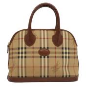 Pre-owned Canvas handbags Burberry Vintage , Multicolor , Dames