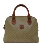 Pre-owned Canvas handbags Celine Vintage , Beige , Dames