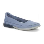 Blauwe Gesloten Ballerina's Dames Schoenen Grunberg , Blue , Dames