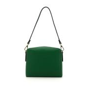 Rechthoekige Smaragd Crossbody Tas Pourchet Paris , Green , Dames