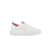 Wembley Man White Red Sneakers Alexander Smith , Multicolor , Heren