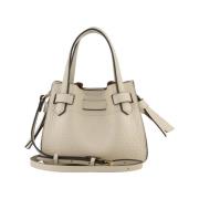 Beige Micro Crossbody Tas Blossom Pourchet Paris , Beige , Dames