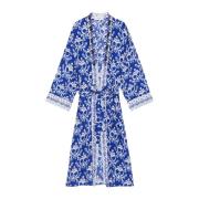 Viscose Officinalis Jas Maliparmi , Blue , Dames