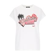 Witte T-shirts en Polos Balmain , White , Dames