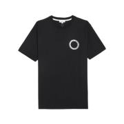 Logo Print T-Shirt Zwart Norse Projects , Black , Heren