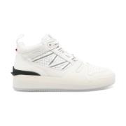 Witte hoge top sneakers Moncler , White , Dames