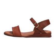 Dames Sandalen Trendy Model Red Rag , Brown , Dames