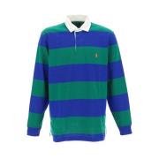 Lange Mouw Rugbyshirt Polo Ralph Lauren , Blue , Heren