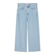 Jeans model Tolva wijd hoge taille Marc O'Polo , Blue , Dames
