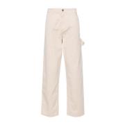 Witte Broek met Timmermanriem Awake NY , White , Heren