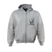 Zomer Spirits Rits Hoodie Represent , Gray , Heren