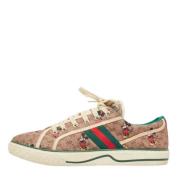 Pre-owned Canvas sneakers Gucci Vintage , Multicolor , Dames