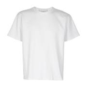 T-Shirts Amaránto , White , Heren