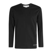 Long Sleeve Tops Comme des Garçons , Black , Heren