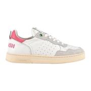 Vintage Street Style Sneakers Womsh , White , Dames