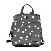 Polka Dot Stijlvolle Rugzak Desigual , Black , Dames